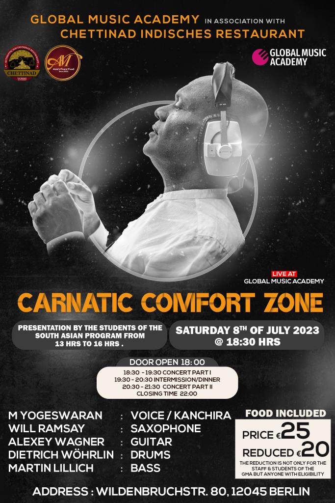Carnatic comfort zone